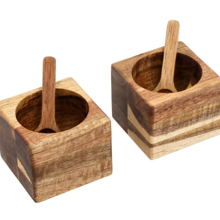 Miniskålsett 6x6x5 cm 2 stk akasietre