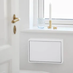 Mini sorteringsboks 30x10x15 cm Brilliant White