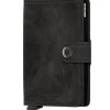 Miniwallet lommebok m/kortholder vintage svar