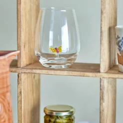 Misa drikkeglass 56 cl sommerfugl