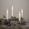 Mistlia adventsstake 34x7 cm antikk grå