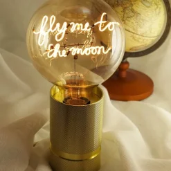 MITB lyspære LED 17 cm Fly Me To The Moon ravfarget