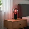 MITB Madison sokkel bordlampe 11 cm svart/gull aluminium