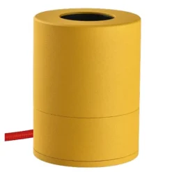MITB Pop sokkel bordlampe 9 cm gul aluminium