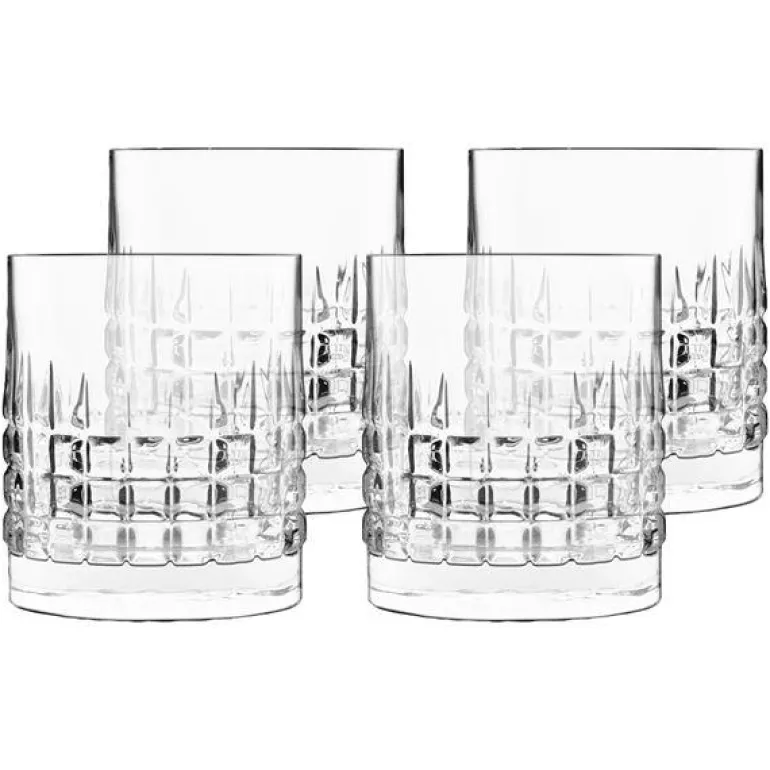 Mixology whiskyglass 38 cl 4 stk