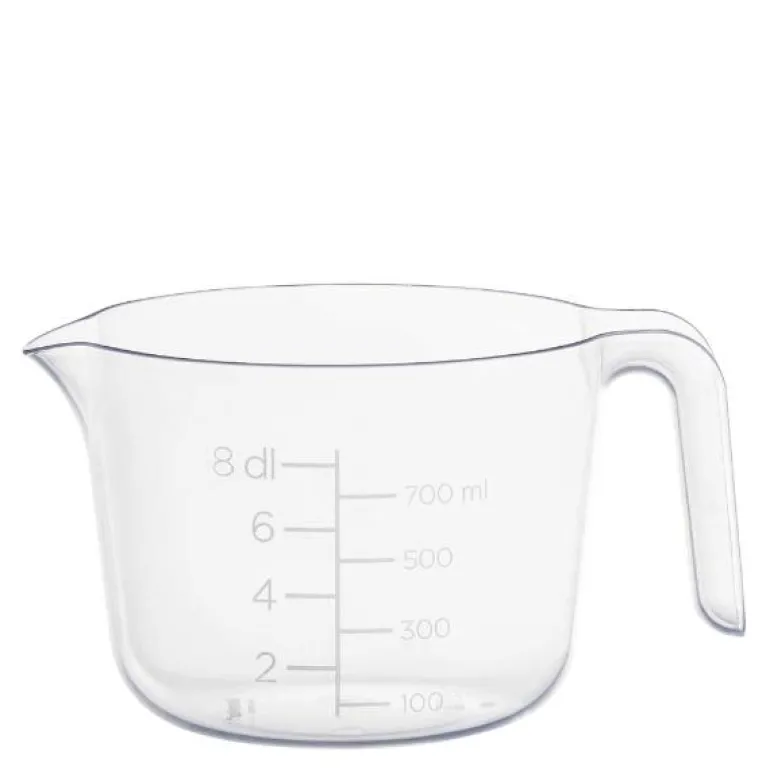 Målebeger 0,8L klar