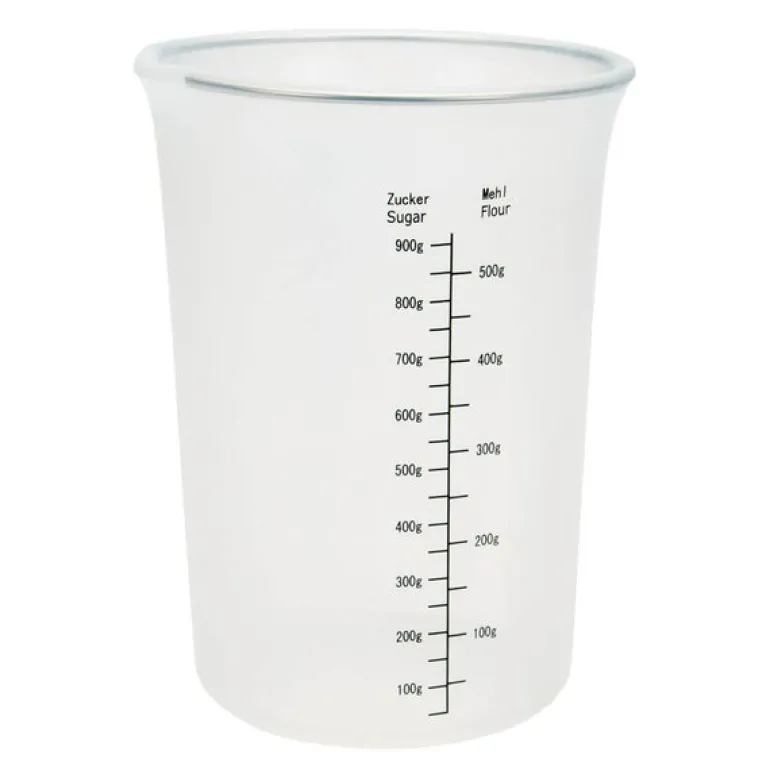 Målebeger silikon 1,0L