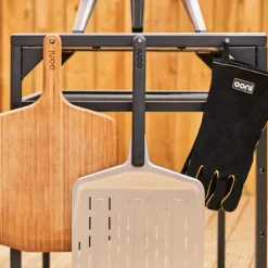 Modulbord til pizzaovn Medium 80x60x90 cm svart
