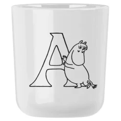 Moomin ABC krus A 20 cl hvit