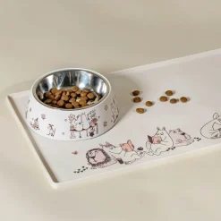 Moomin for Pets silikonmatte 48x30 cm beige
