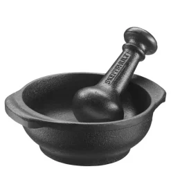 Morter 11 cm støpejern svart