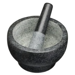 Morter med pistill 20 cm granitt
