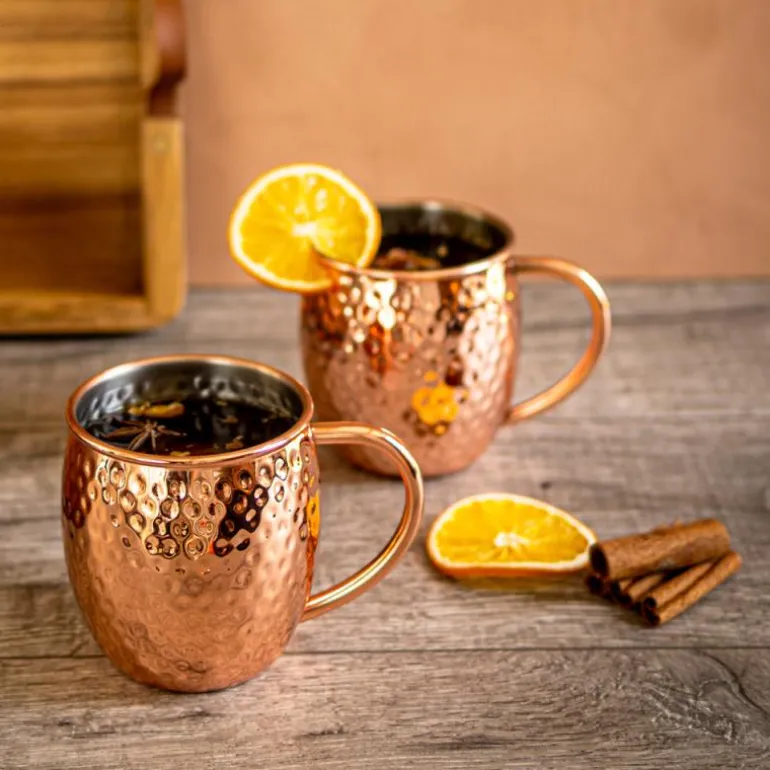 Moscow Mule krus 55 cl 2 stk kobber