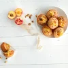 Muffinsformer i silikon 6 stk 7 cm rød