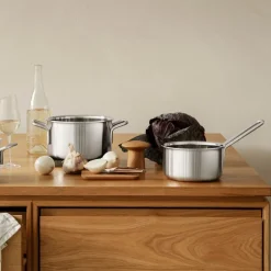 Multi kasserolle 1,8L 16 cm stål