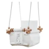 Mummi babyhuske 40x20x40 cm hvit