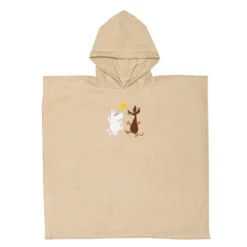 Mummi badeponcho barn Romeventyr beige