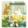 Mummi dobbeltkort 7,5x7,5 cm Gratulerer