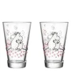 Mummi glass 30 cl 2 stk Kjærlighet