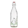 Mummi glassflaske med patentkork 1L eng