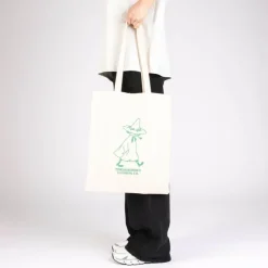 Mummi handlenett 38,5x42 cm Snusmumrikken beige