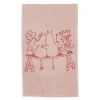 Mummi håndkle 30x50 cm Kjærlighet rosa
