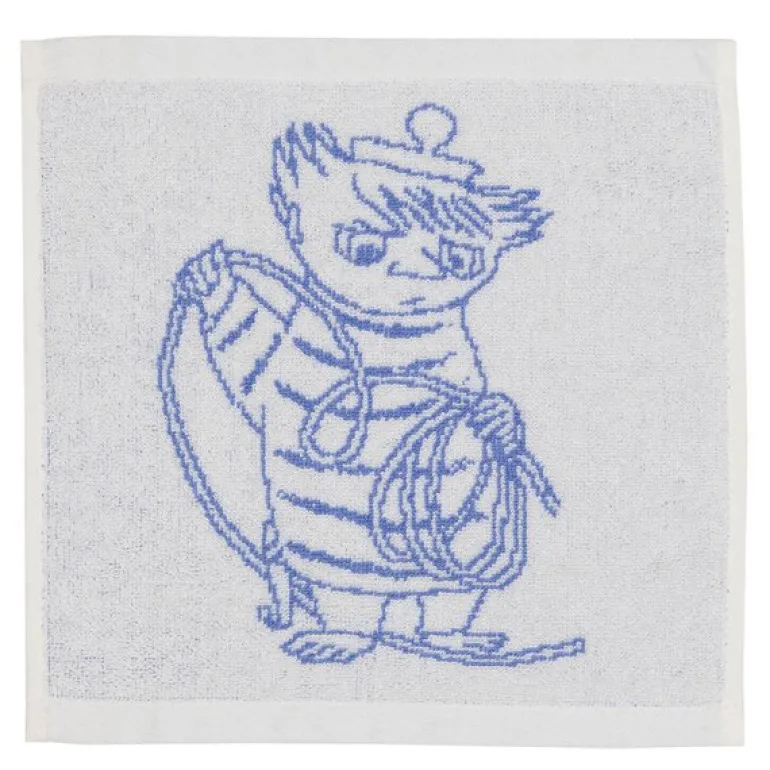 Mummi håndkle 25x25 cm Tootikki blå
