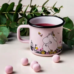 Mummikopp Emalje 37 cl Klem rosa