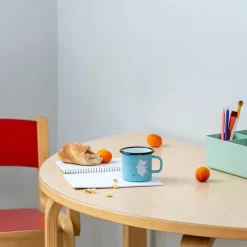 Mummikopp Emalje 25 cl Mummitrollet blå