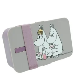 Mummi matboks 6x12x19 cm Lunsj lilla