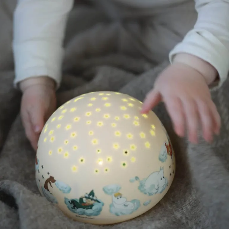 Mummi nattlys med stjernehimmel og musikk
