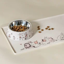 Mummi Pets matskål 32,5 cl beige