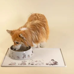 Mummi Pets matskål 1,2L beige