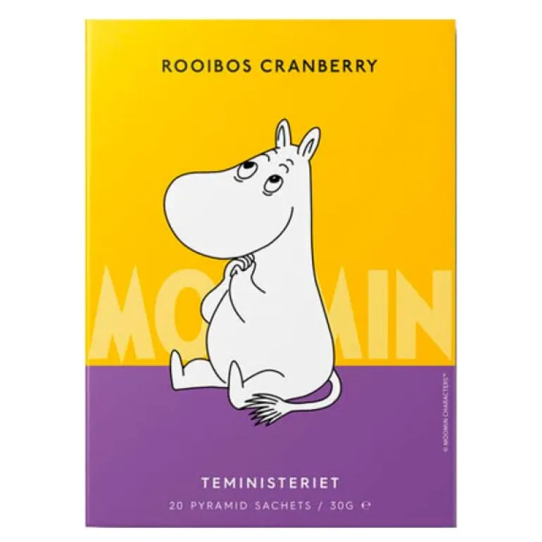 Mummi pyramidepose Mummitrollet rooibos te tranebær 20 stk