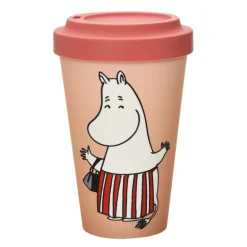 Mummi reisekopp 45 cl Mummimamma i sommerstemning beige