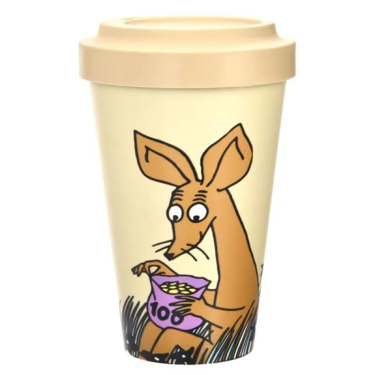 Mummi reisekopp 45 cl Sniff teller penger beige