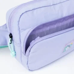 Mummi retro mageveske 25x15 cm Mummitroll på eventyr lilla