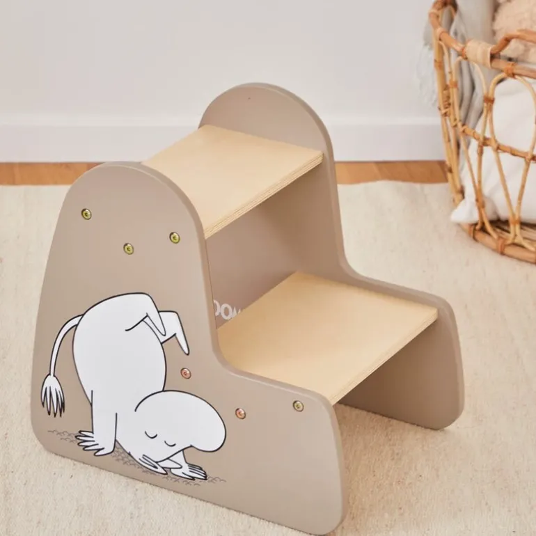 Mummi skammel til barn 43x33x41 cm beige