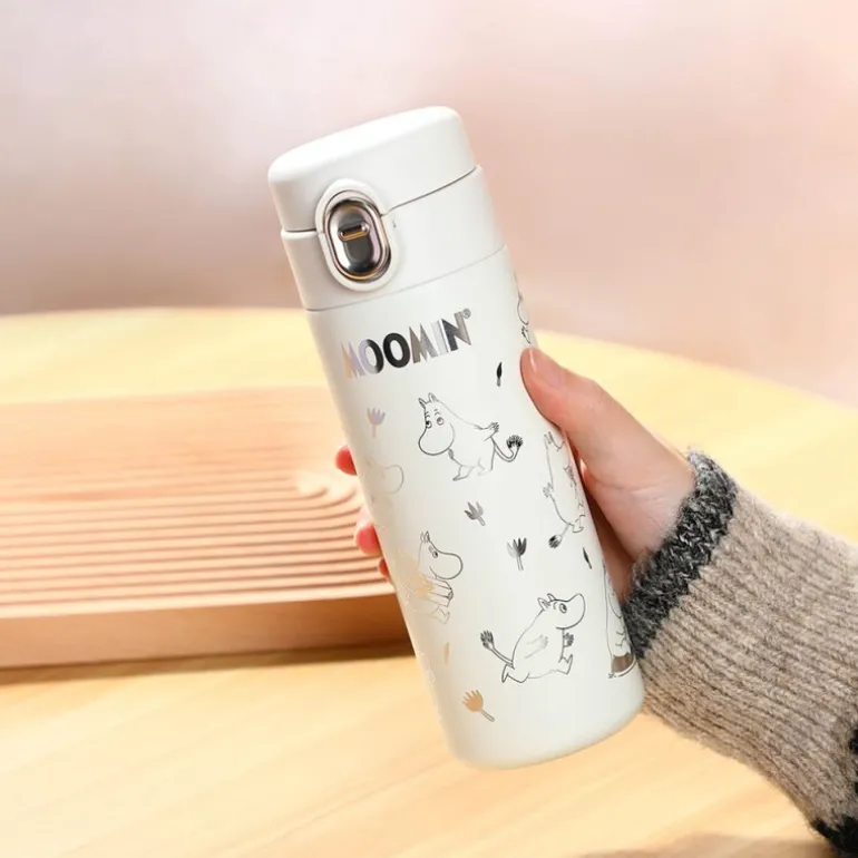 Mummi termokopp 42 cl mummitrollet hvit
