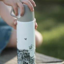 Mummi termos 0,5L graphic hvit/svart