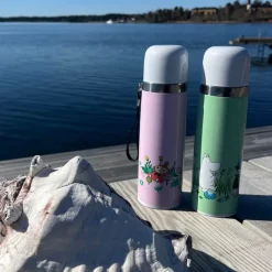 Mummi termos 0,5L Snorkfrøken og Lille My rosa