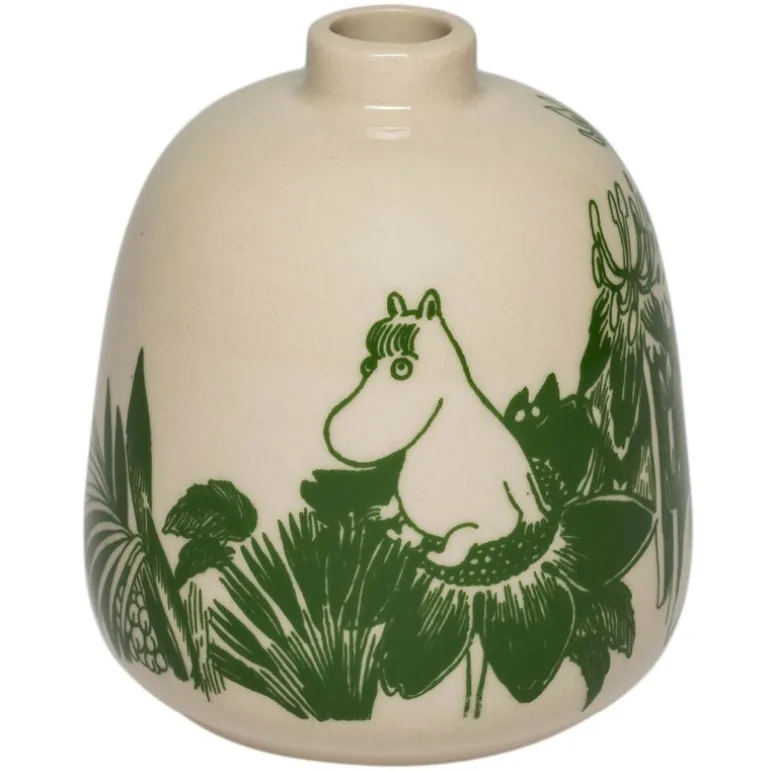 Mummi vase 8,3 cm mystisk skog grønn
