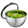 Muovo bolle m/lokk 4,5L/24 cm stål
