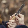 My first Opinel lommekniv 8 cm bøk m/beltehylster