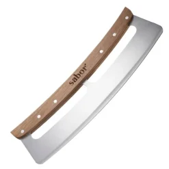 Napo pizzakutter 35 cm eik/børstet