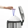 NewIcon pedalbøtte 20L børstet stål FPP