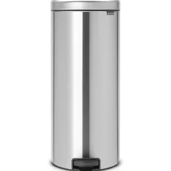 NewIcon pedalbøtte 30L børstet stål FPP