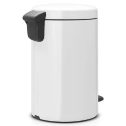NewIcon pedalbøtte 12L hvit