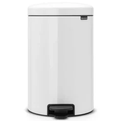 NewIcon pedalbøtte 20L hvit