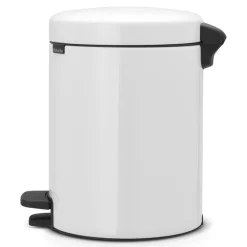 NewIcon pedalbøtte 5L hvit
